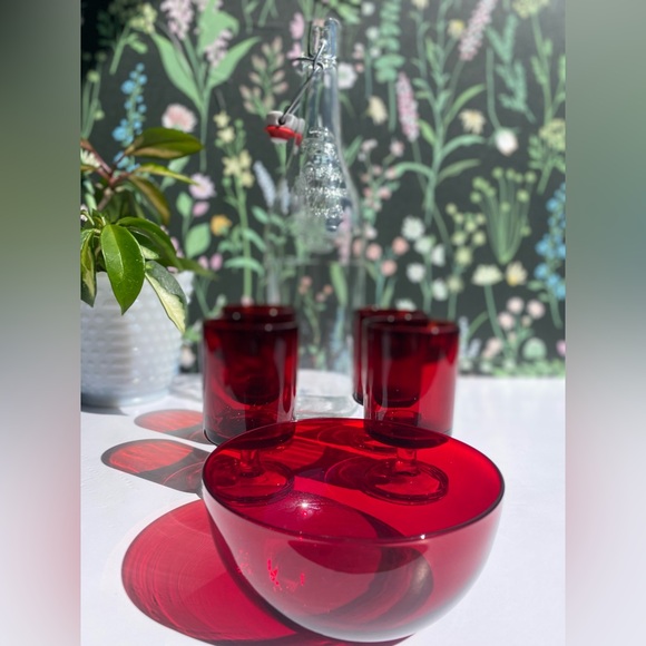 Vintage Pedestal Wine Glasses Luminarc Arcoroc CRISTAL D'ARQUES-Durand Cavalier - Picture 4 of 8